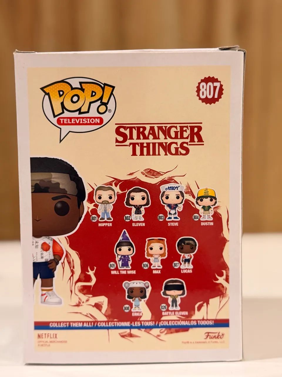 Funko Pop Stranger Things Lucas 807 - Foto 5