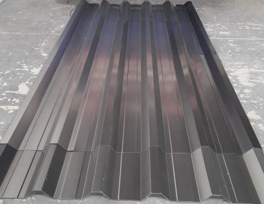 Telha galvalume trapezoidal 