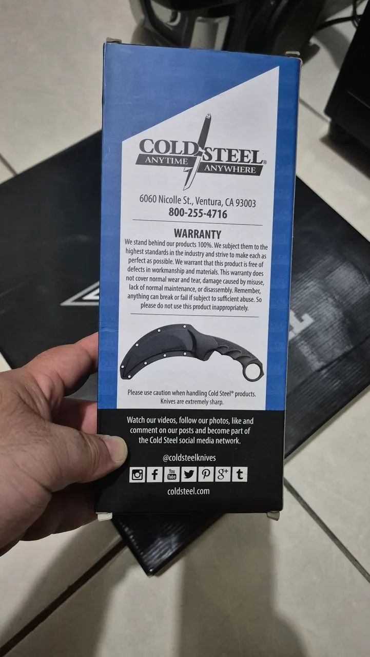 Faca Karambit Cold Steel - Foto 5
