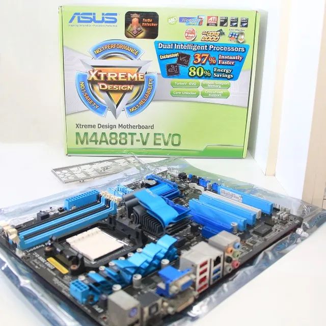 Placa Mãe ASUS M4A88T-V EVO para reparo