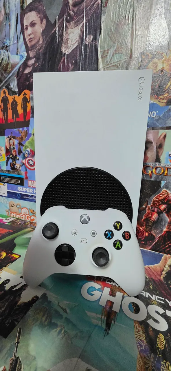 Xbox Series S seminovos com garantia cinco meses