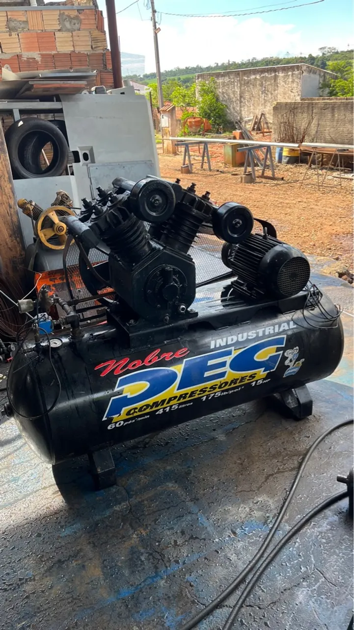 Compressor industrial completo 60 pés
