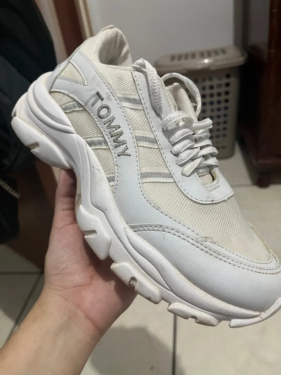 Tênis Tommy Hilfiger Branco Original