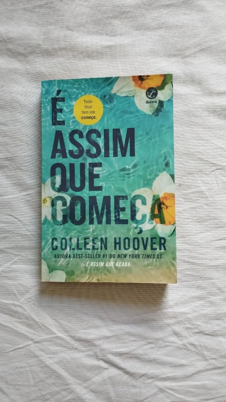 Livro É Assim Que Começa - Colleen Hoover