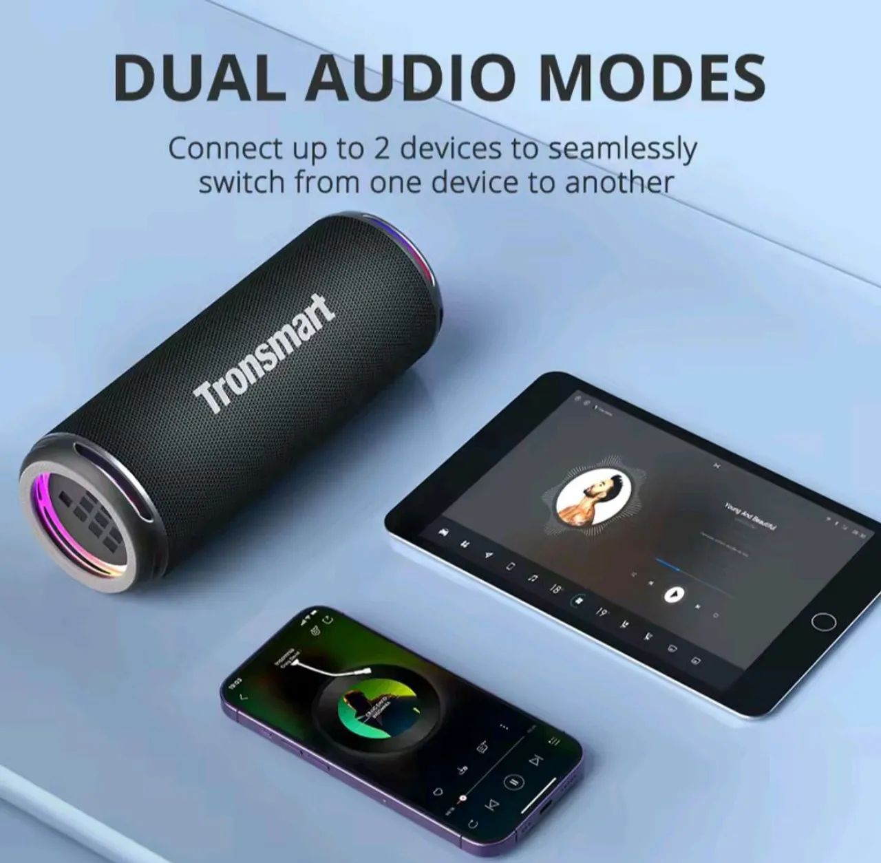 Caixa de som Bluetooth Tronsmart T7 Lite - Foto 5