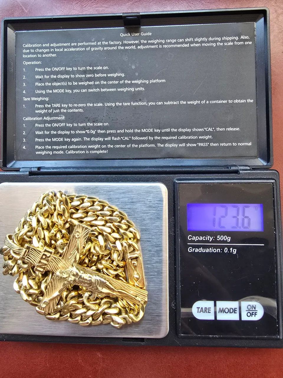 Cordão ouro 18k 124 gramas - Foto 2