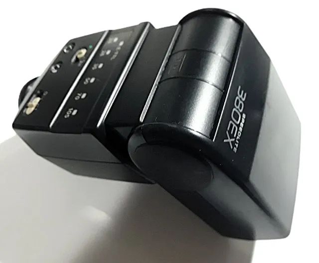 Flash Canon Speedlite 380EX Preto Usado- Leia a Descrição - Foto 2