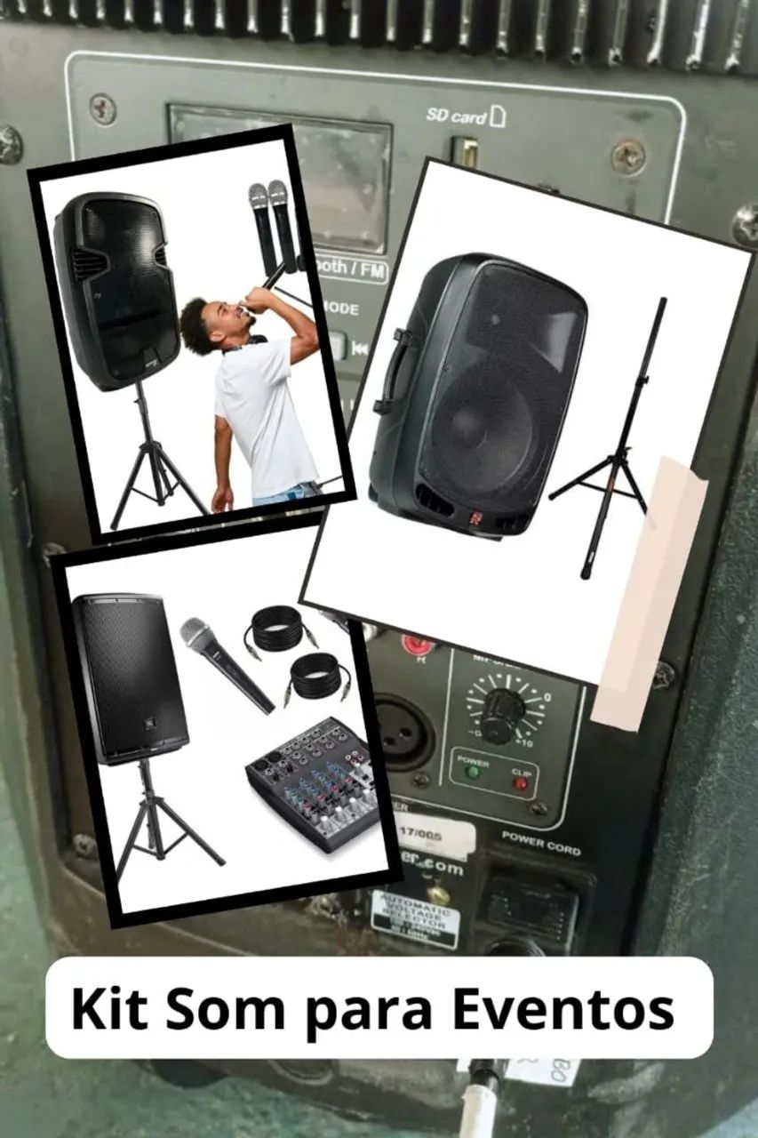 Kit de Som para Eventos
