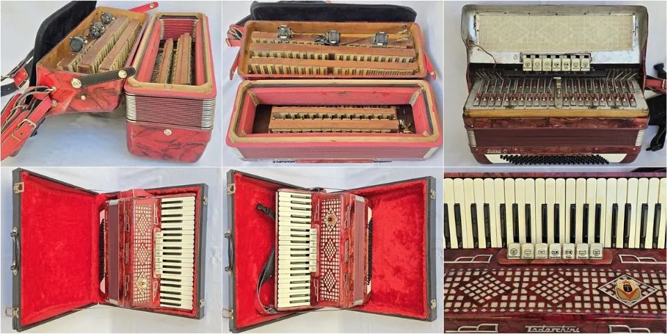 Acordeon 120 Baixos Todeschini Super 6 "Já Eletrificada" - Foto 5