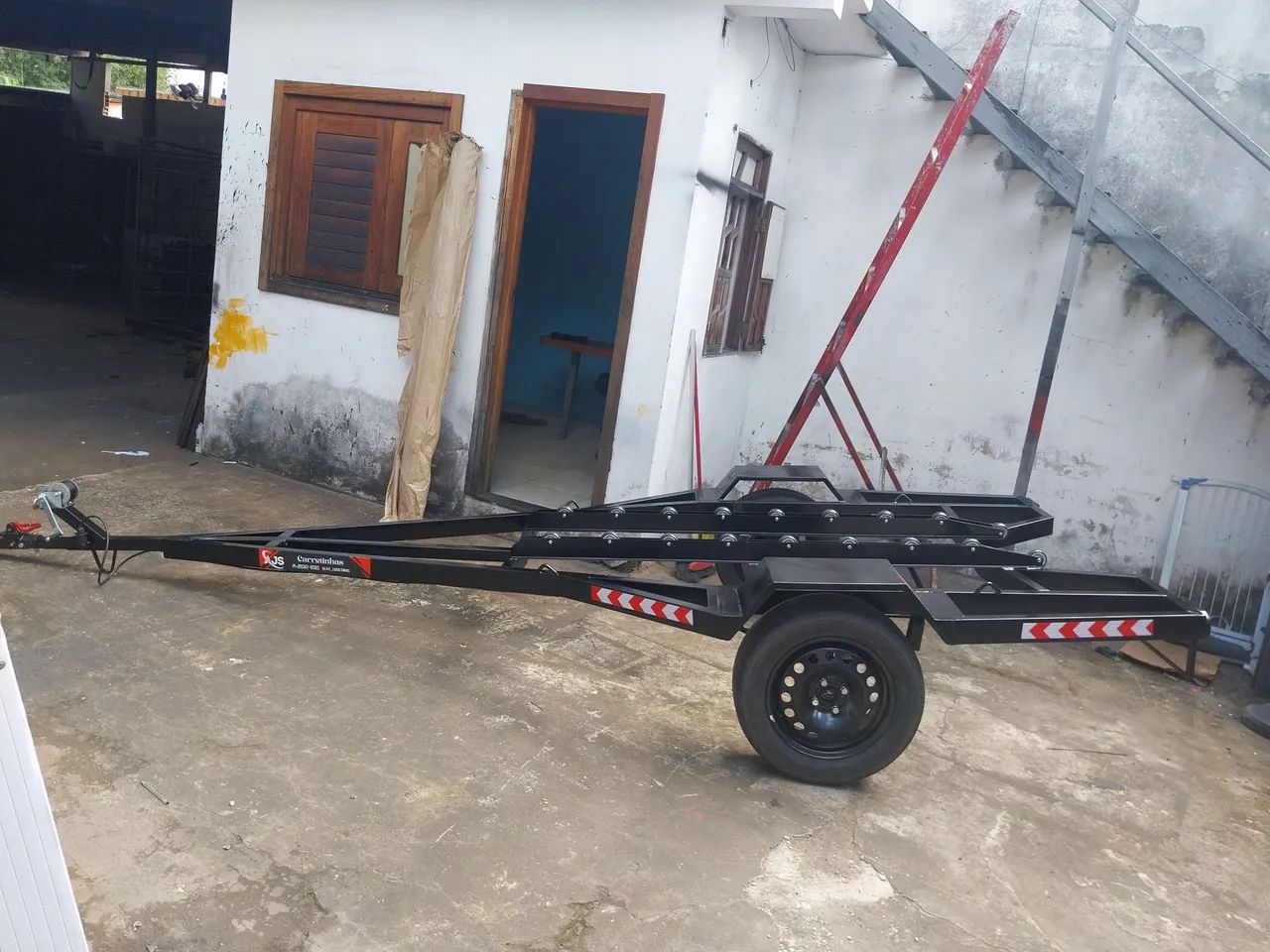 Carretinha para trasporte jet-ski e barcos  - Foto 2