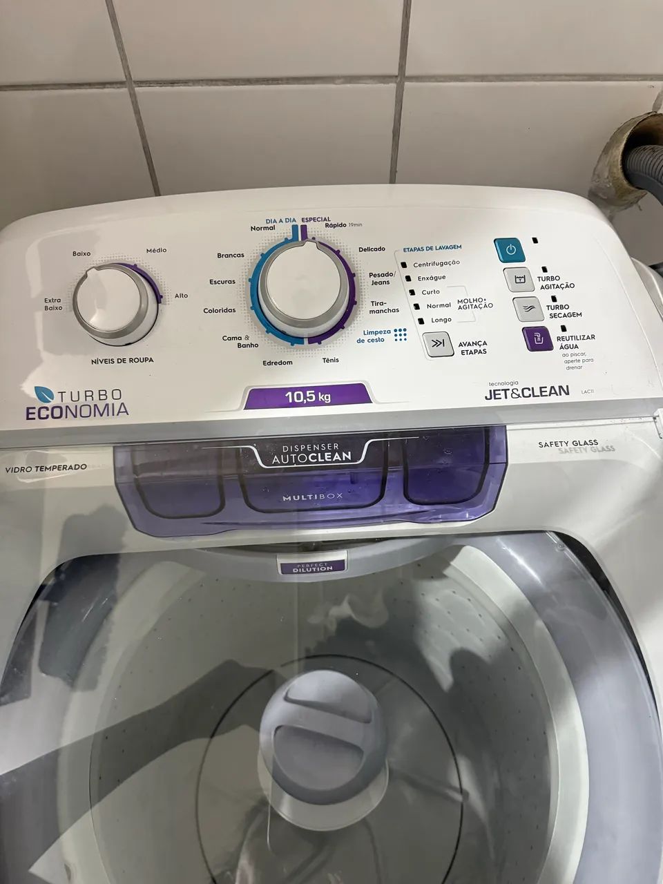 Vendo Lavadora novinha - Electrolux 10,5kg 