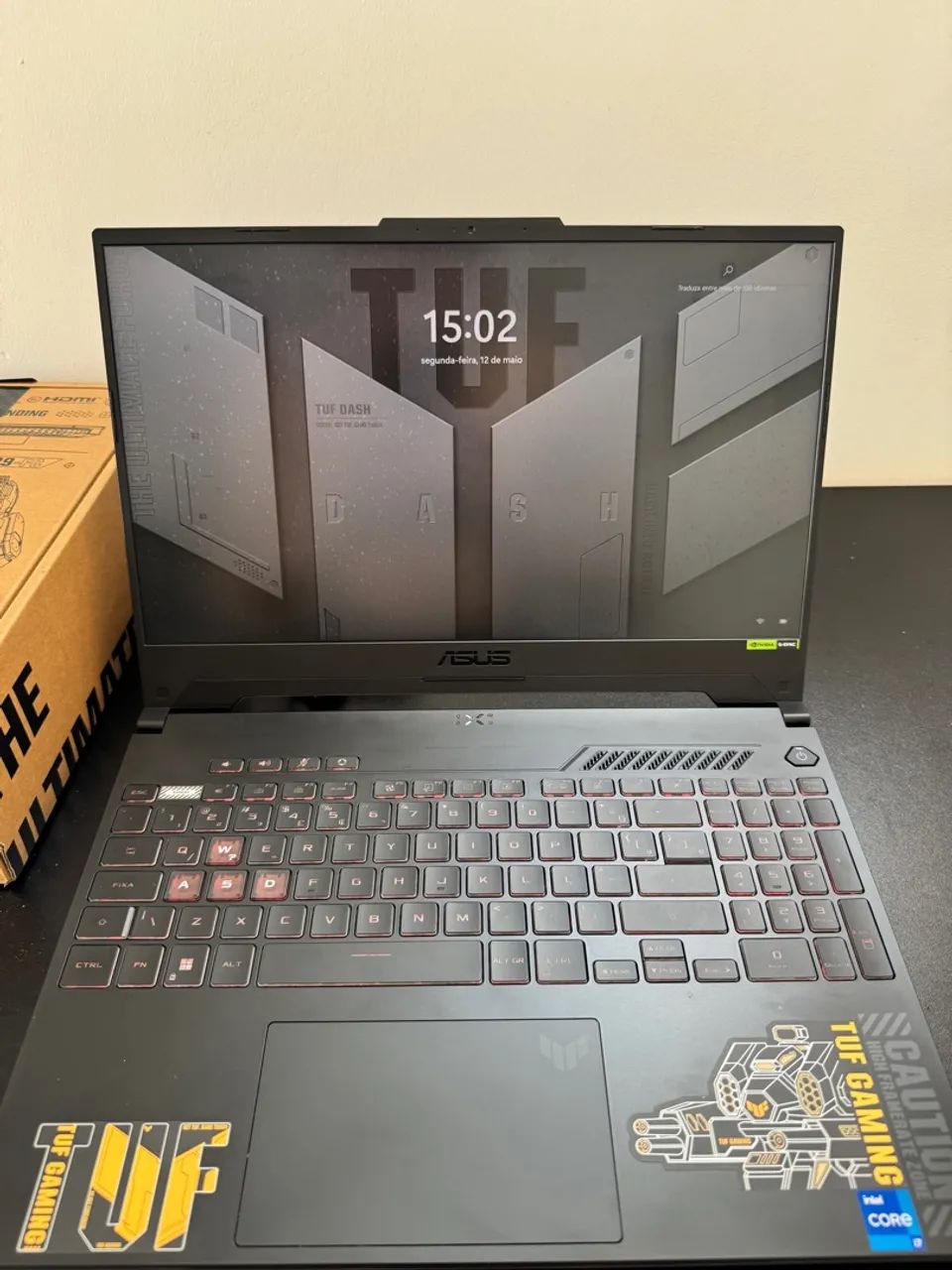 Notebook Asus TUF F15 RTX 4060