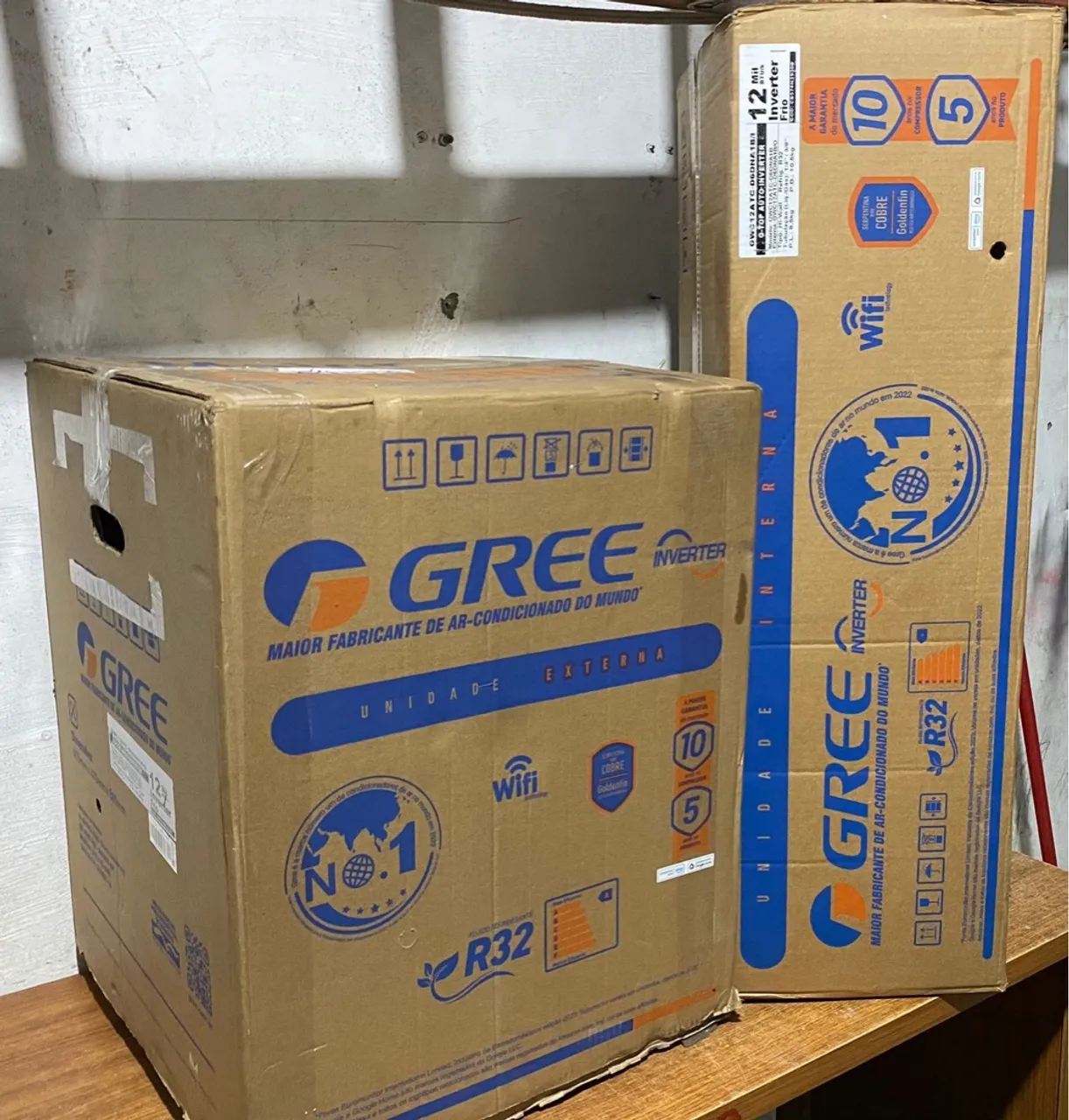 Ar Condicionado Gree G-top auto Inverter 12.000 BTUs NOVA