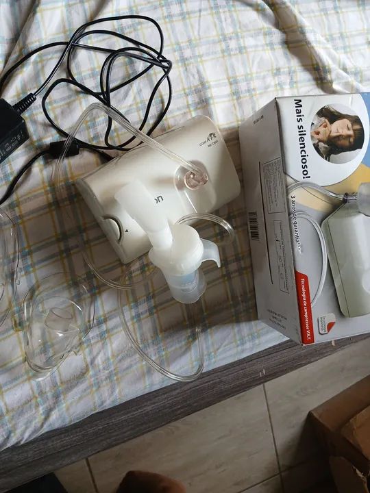 Aparelho de Nebulização Compressor Inalador 