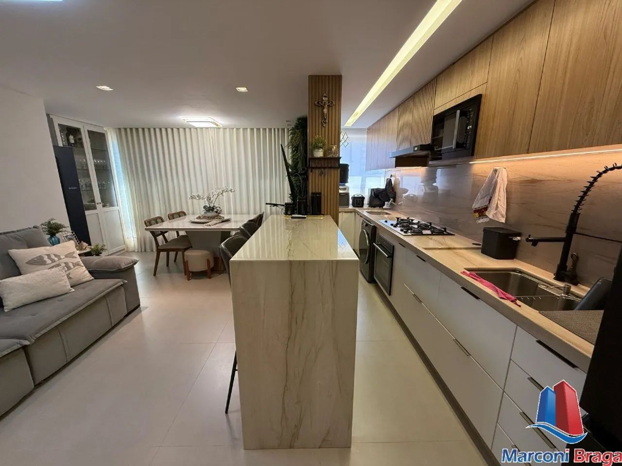 Imperdível apartamento à venda em Guarapari-ES, na Praia do Morro: 2 quartos, 1 suíte, 1 s - Foto 4