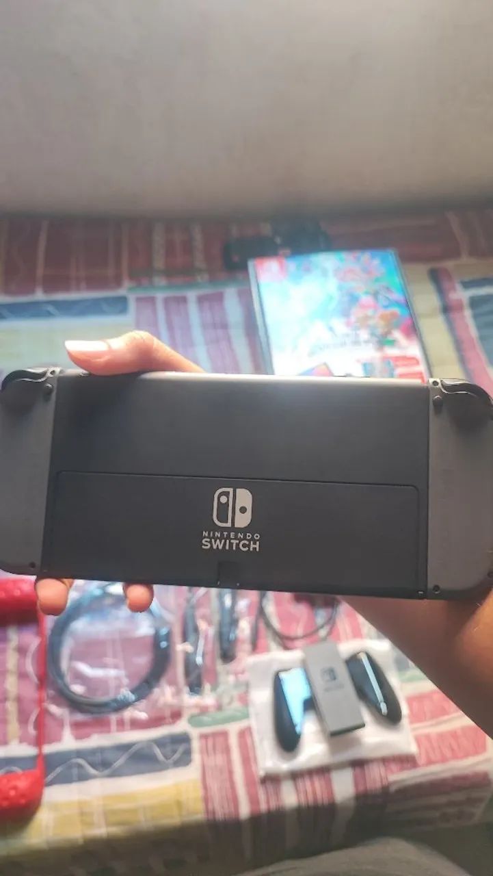 Nintendo Switch Oled - Versão Smash Bros  - Foto 2