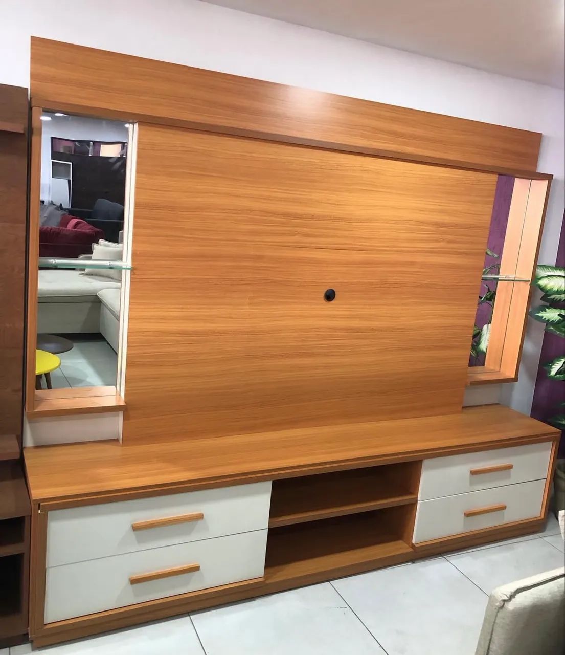 Home Leni para TV de 75 Polegadas 2,40m de Largura- Entrega Rápida - Foto 5