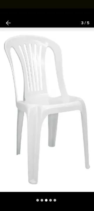 Cadeira Plástica para Restaurante - Suporta até 182kg - Foto 5