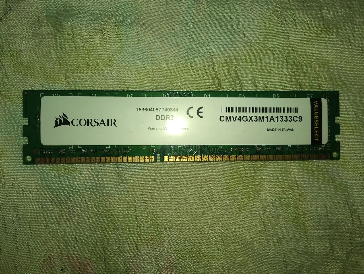 Memória ram 4Gg Corsair DDR3