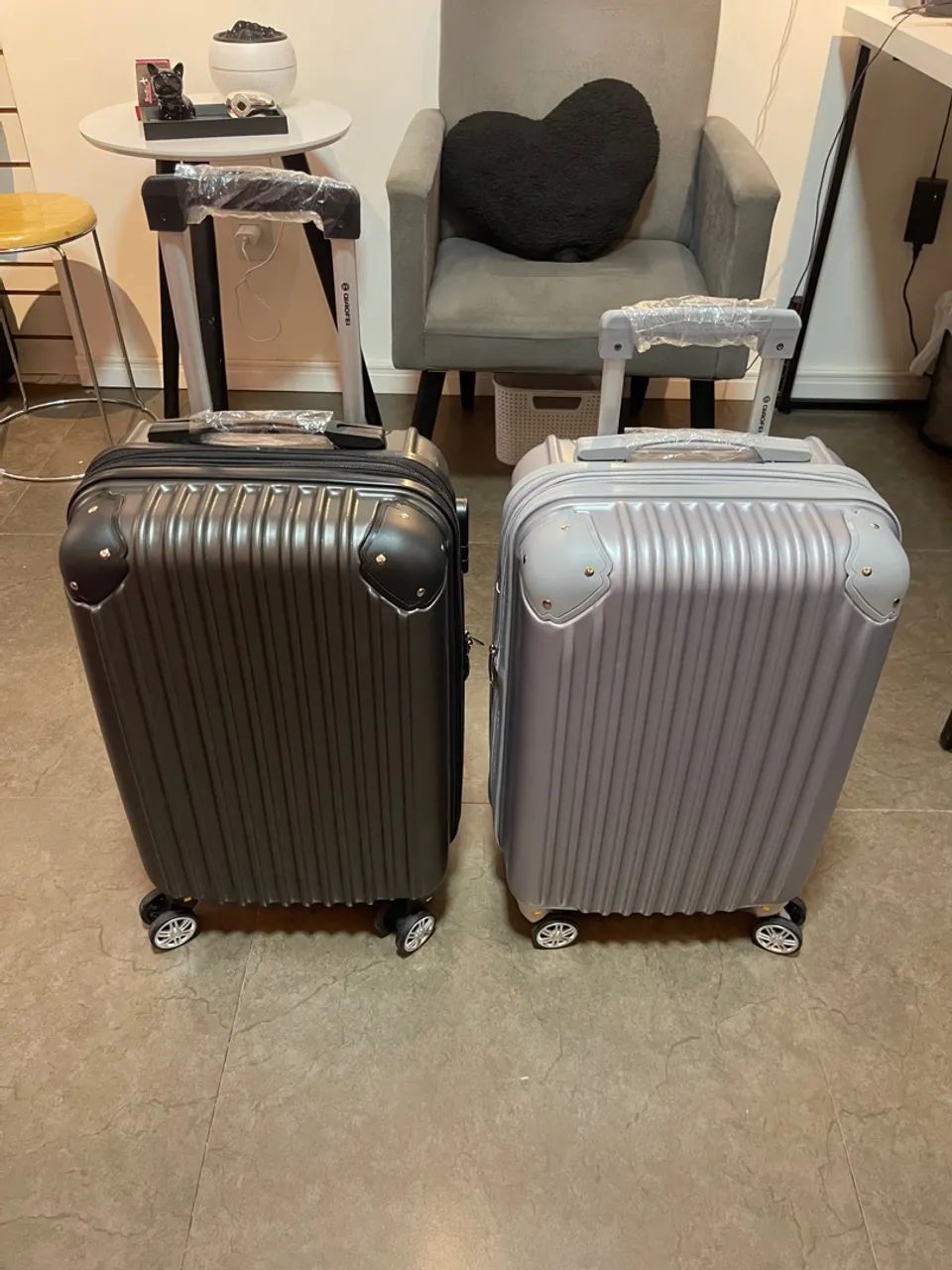 Mala de viagem nova, cores elegantes e design moderno - Foto 5