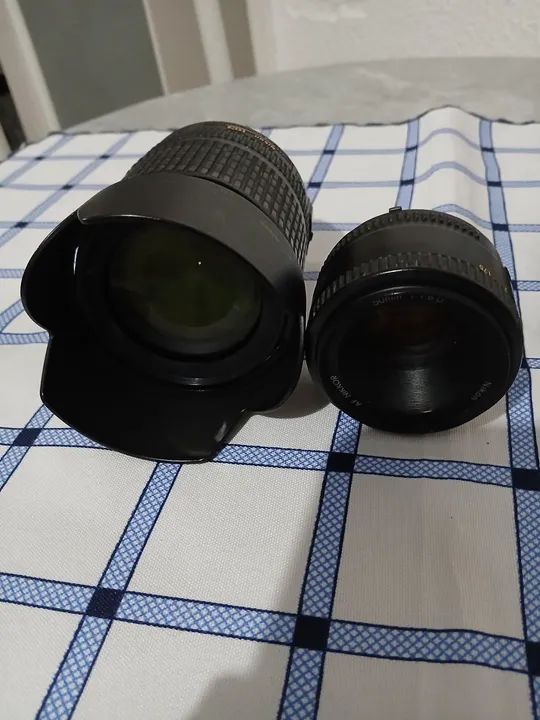 Câmera DSLR Nikon D3100 com Lente 18-55mm - Foto 2