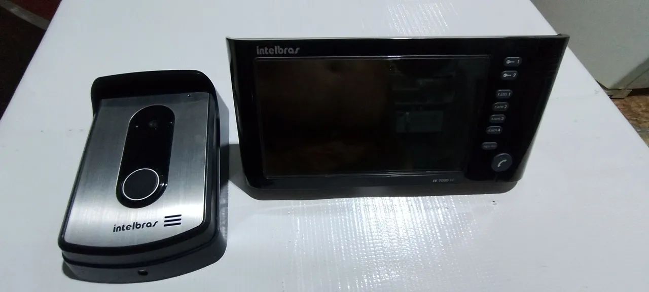 Vídeo porteiro Intelbras IV 7000, tela color 7" polegadas  - Foto 2