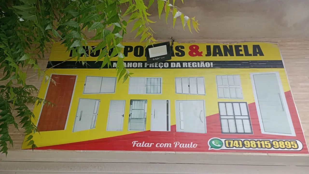 Porta de alumínio, porta de madeira; para quarto, janela, basculante e muito mais! - Foto 6