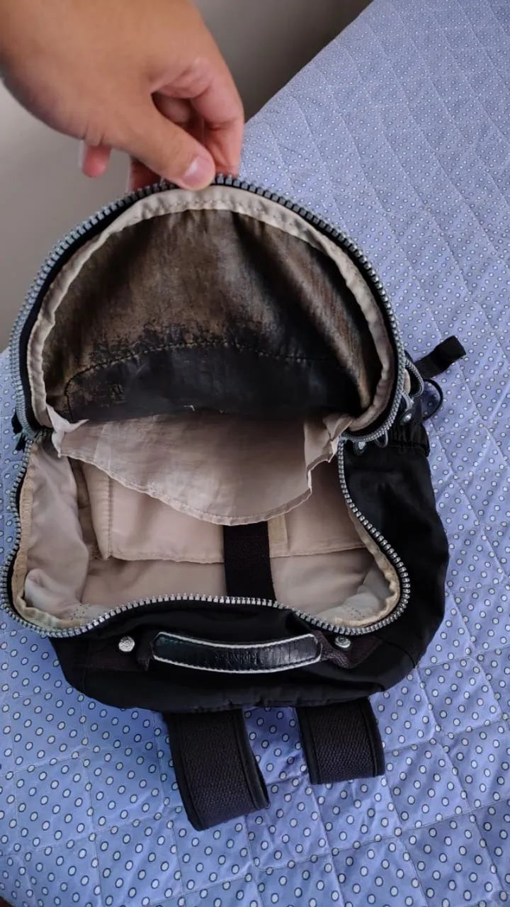 mochila kipling seoul xl preta - Foto 4