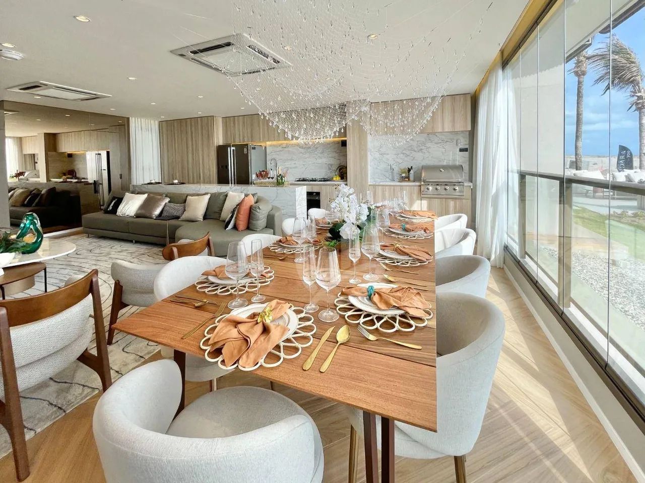 Apartamento com 3 dormitórios à venda, 137 m² por R$ 2.280.000,00 - Porto das Dunas - Aqui - Foto 8