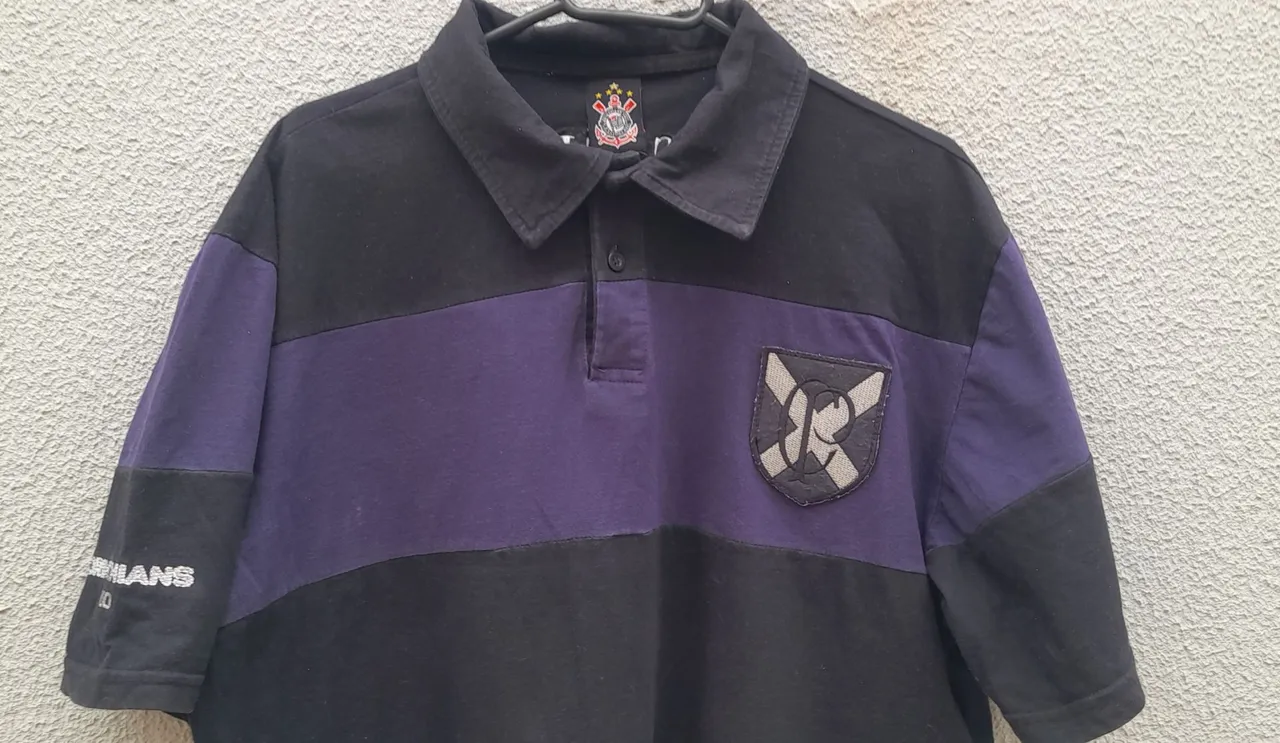 Camisa polo do Corinthians - Edição Especial comemoração do centenário