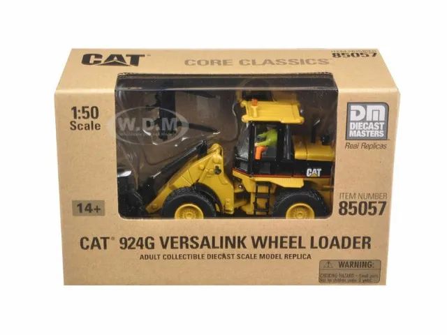 Miniatura Caterpillar 924G Pá Carregadeira Versatil 85057 Escala 1:50 15 cm - Foto 2