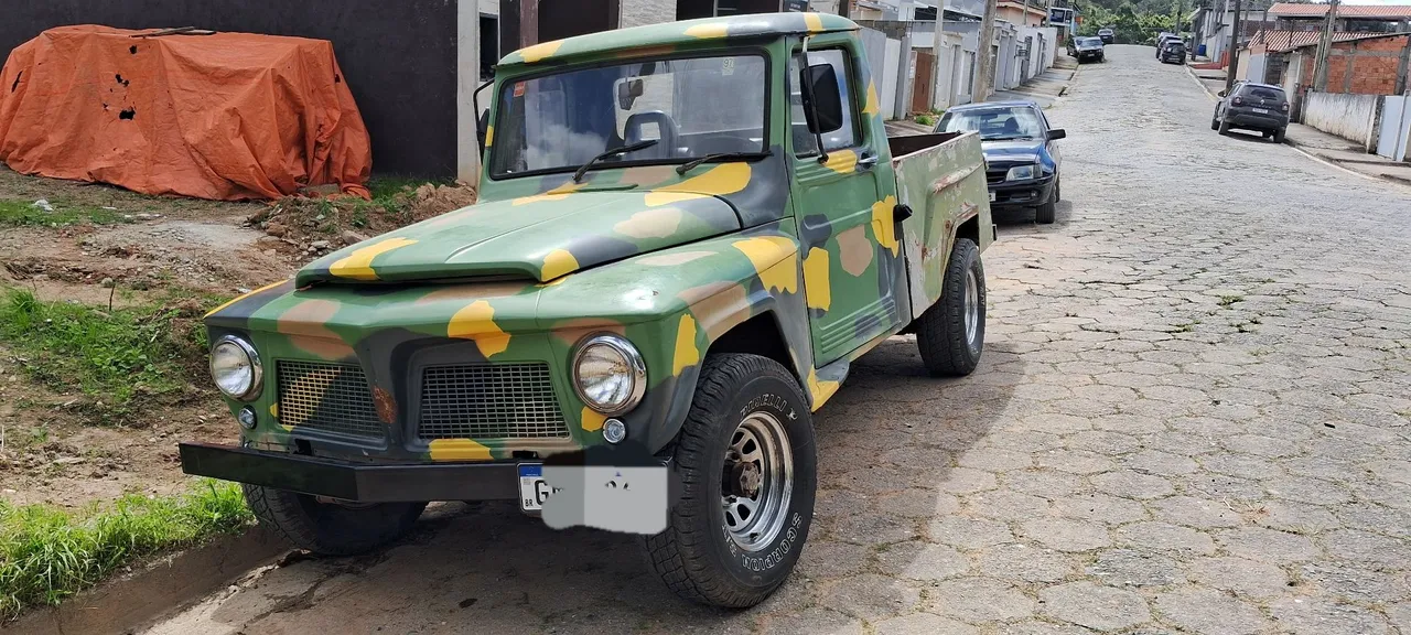 Vendo picape willys 1968