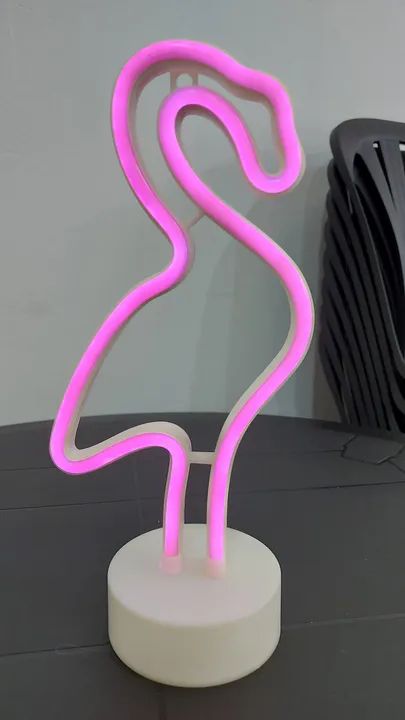 Luminária Led Neon Flamingo 