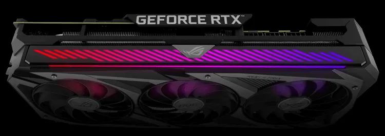 Asus GeForce RTX 3070Ti OC 8GB GDDR6X ROG Strix (ENTREGA GRÁTIS) - Foto 4