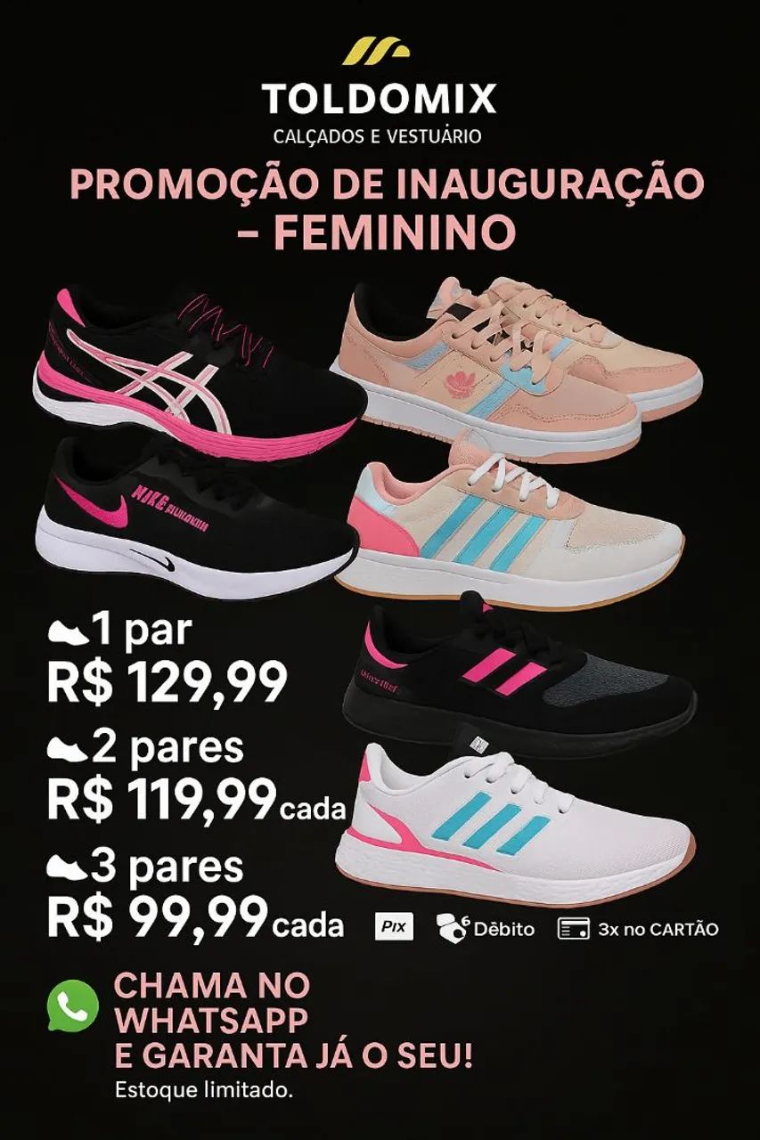 Adidas Tenis Nike De 150 Reais Tênis Nike Feminino Tenis Feminino