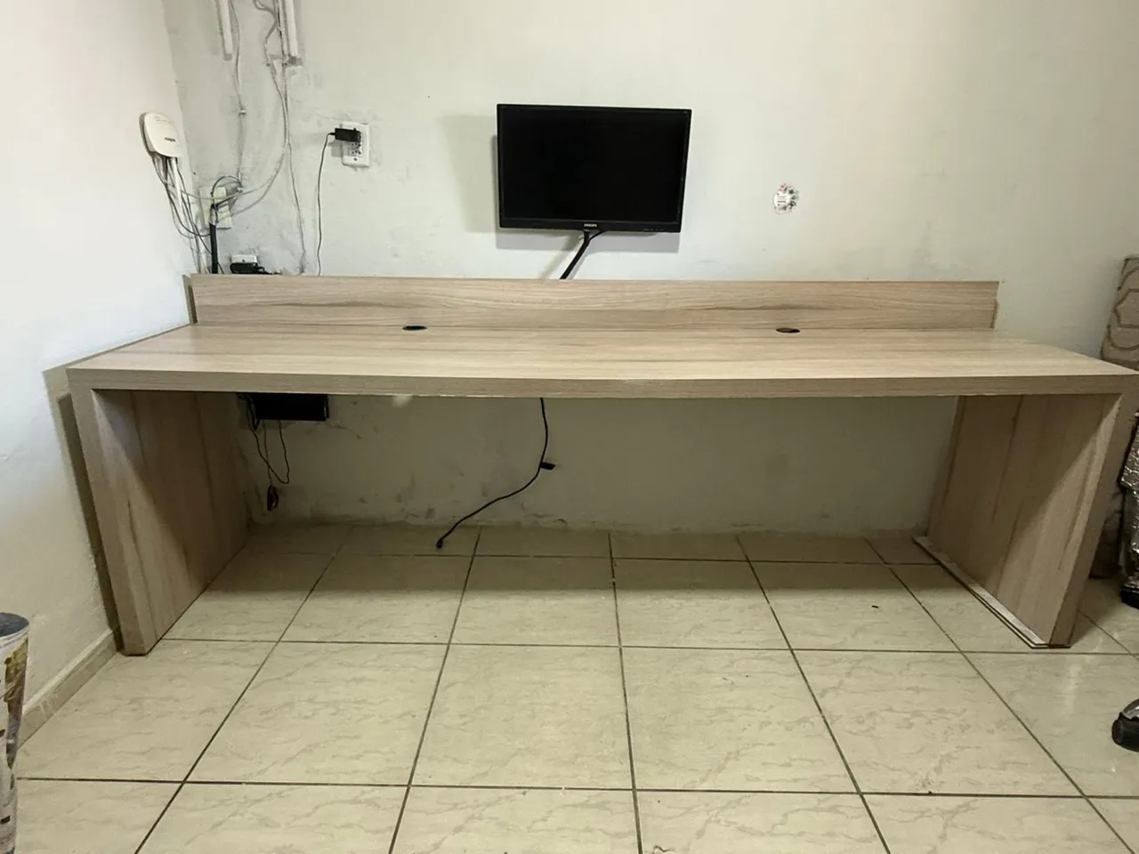 Mesa de escritório.