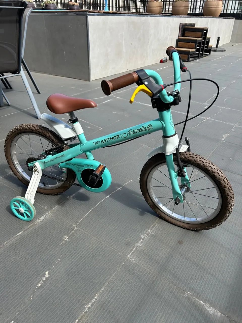 Bicicleta infantil nathor antonella aro 16 - Foto 3