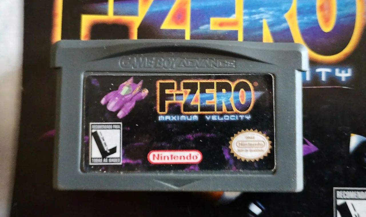F-Zero: Maximum Velocity (GBA) - Original - Jogos de Vídeo Game