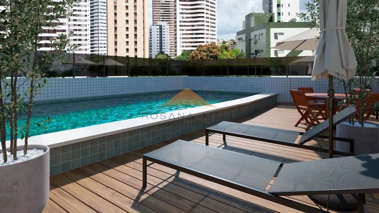 Edifício Varanda de Casa Forte, 26m², 1 quarto, 1 suíte, varanda, área de serviço, 1 vaga  - Foto 4