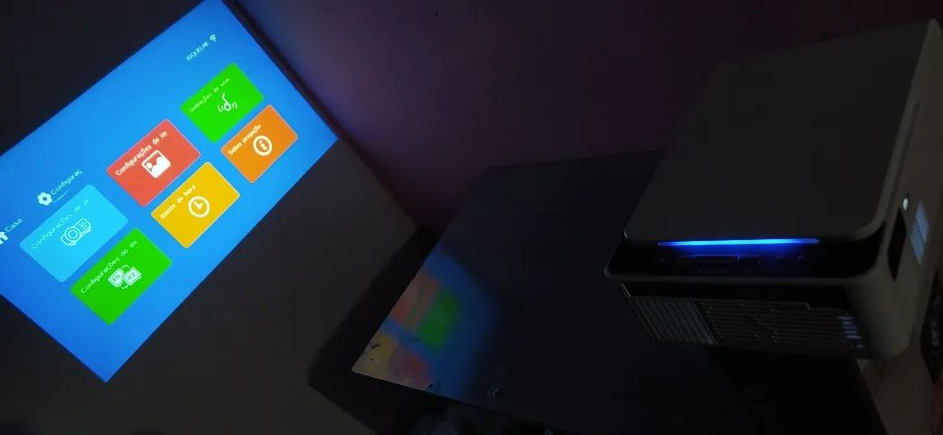 R$ 699,90_PR0JET0R Smart/WiFi PR0FiSSi0NAL 3.000Lumens 160 polegadas Z£R0 - Foto 3