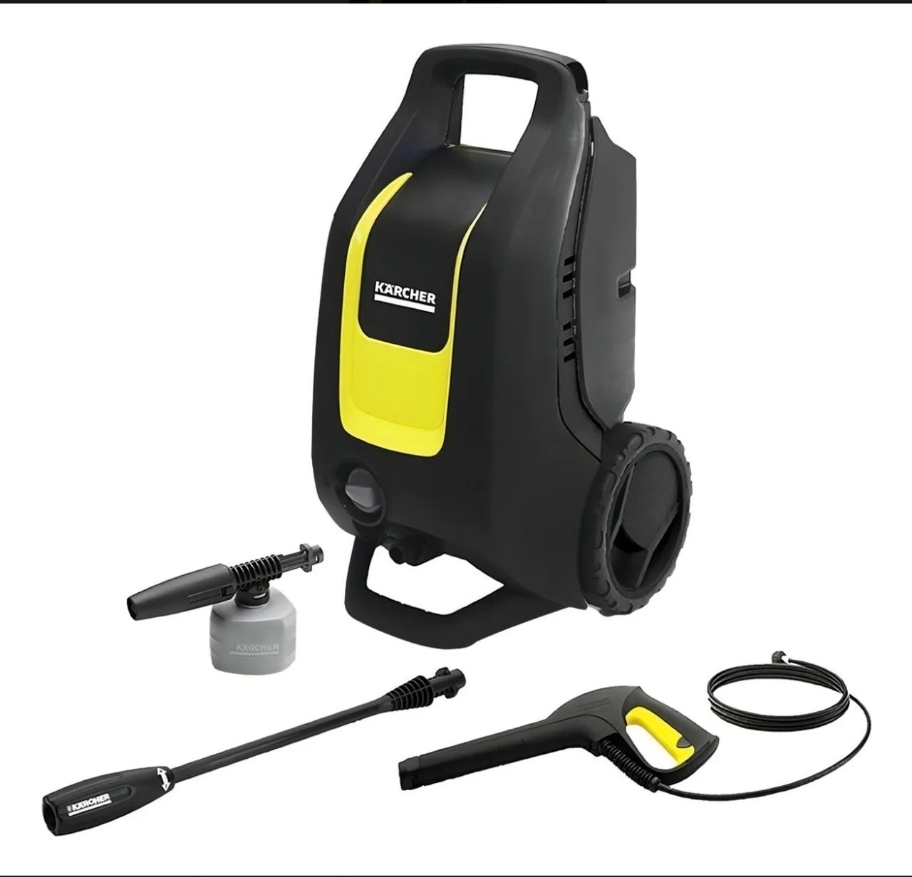 Lavadora de Alta Pressão Karcher K3 Black 1500W 1740Psi 220V - Foto 3