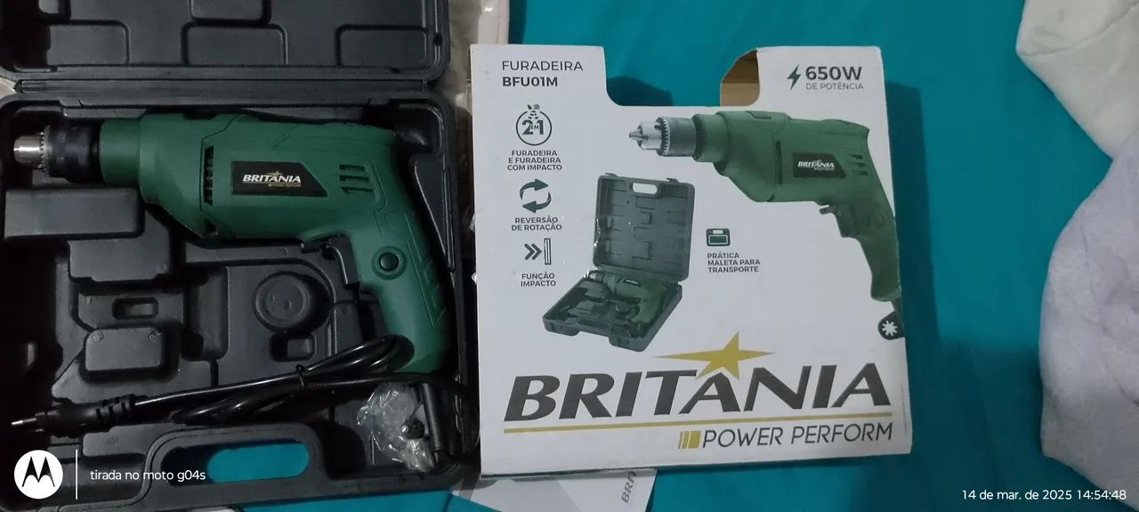 Furadeira Britânia - Nova - Foto 2