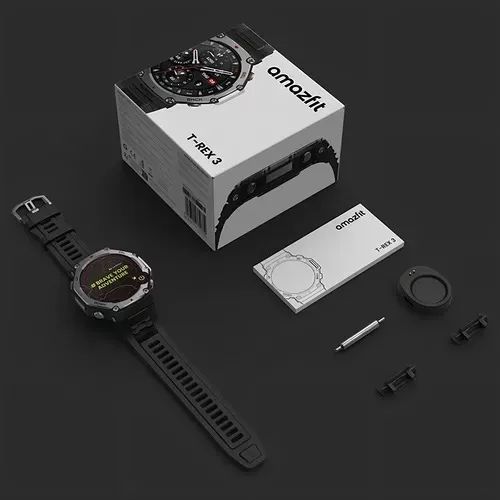 Relógio Amazfit T-Rex 3 preto