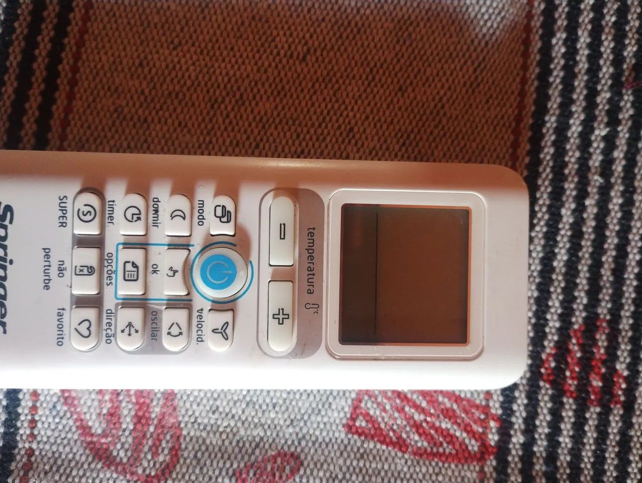 Controle de ar condicionado spring Midea
