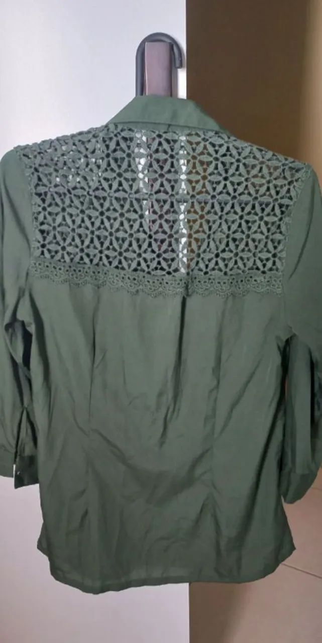 Blusa com mangas tamanho 40