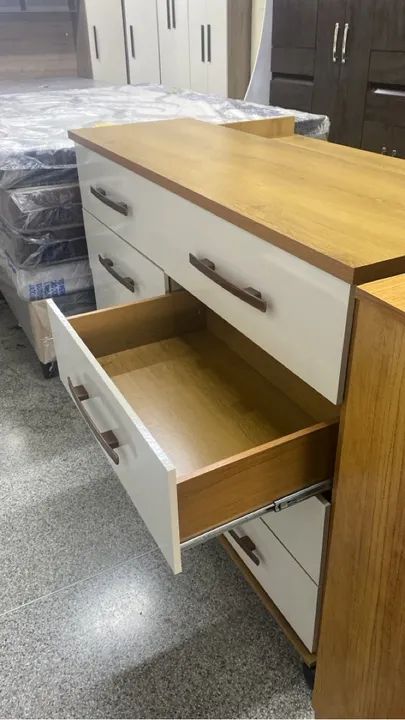 Cômoda 8 gavetas Novo - Foto 5