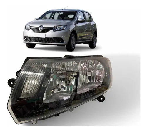 Farol Renault Sandero Logan Esquerdo 2015 A 2018 Original
