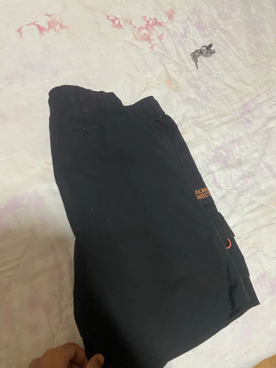 Bermuda cargo masculina preta - Foto 3