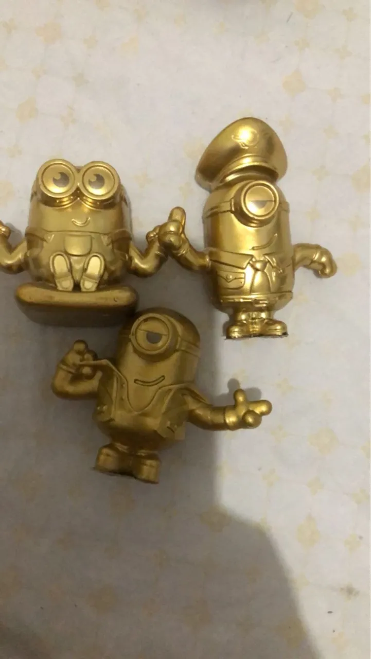 Minions Dourados Colecionáveis - Edição Especial!