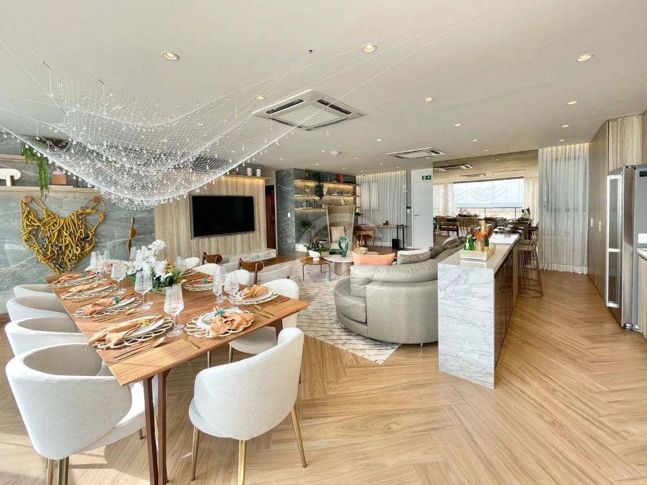 Apartamento com 3 dormitórios à venda, 137 m² por R$ 2.280.000,00 - Porto das Dunas - Aqui - Foto 7